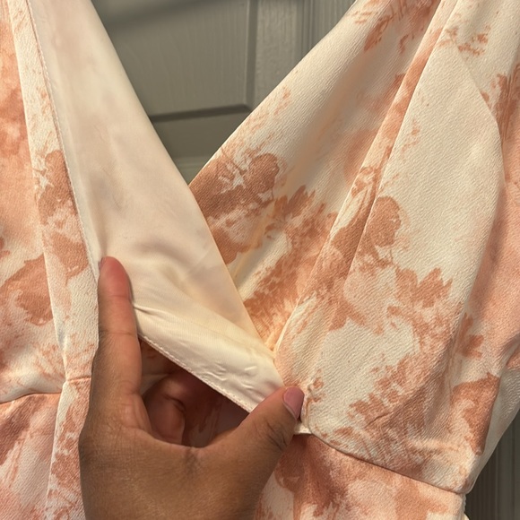 Vestique - Pink Floral Maxi Dress - Picture 3 of 8